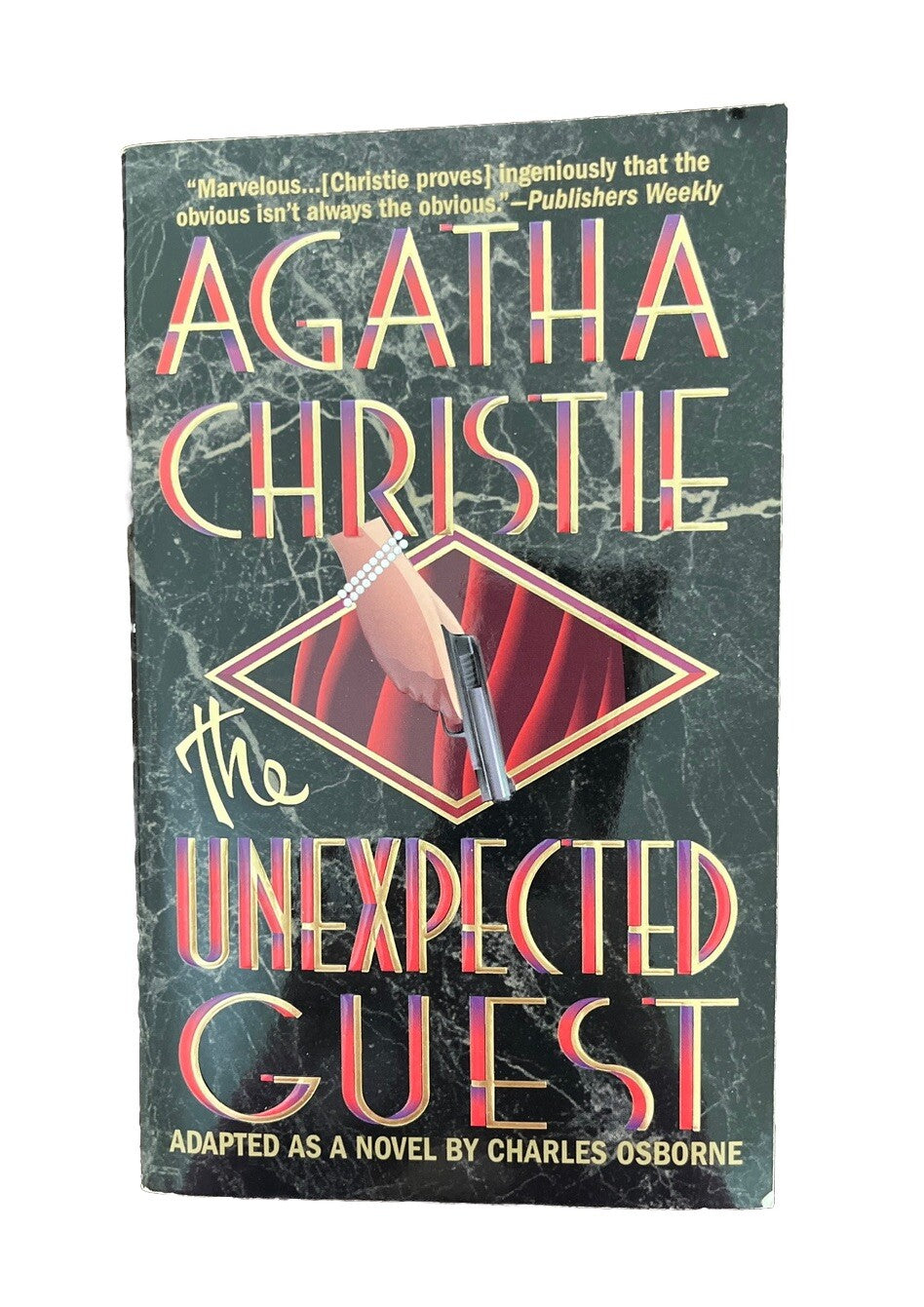 Vintage 1999 The Unexpected Guest By Agatha Christie St. Martin’s Paperback