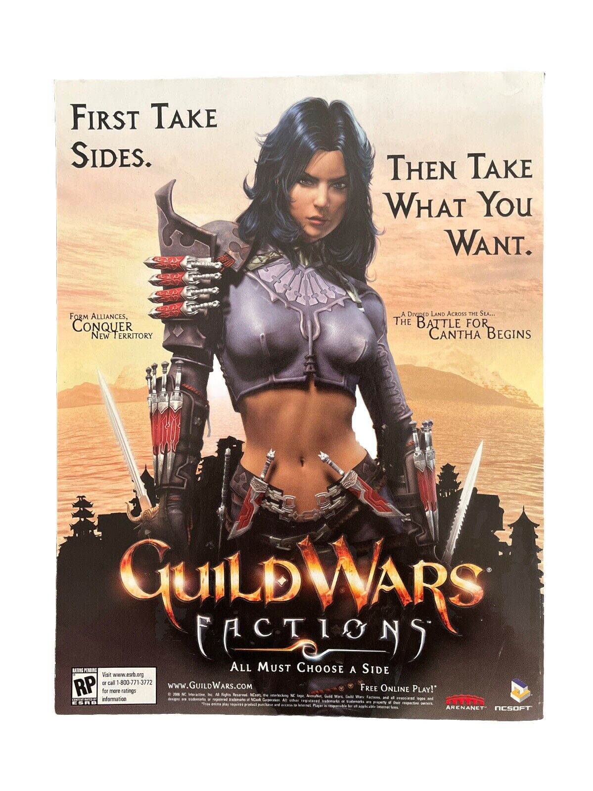 April 2006 PC Gamer Vintage Video Game Magazine #147b MMO Revolution Vol.13 No.4