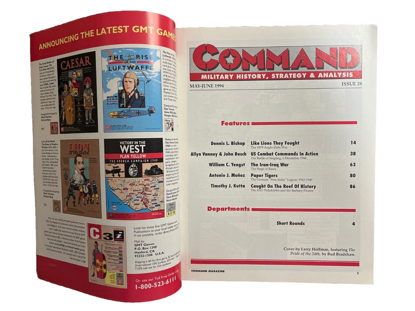 XTR Collectable Command Military History Magazine #28 - Like Lions They Fought