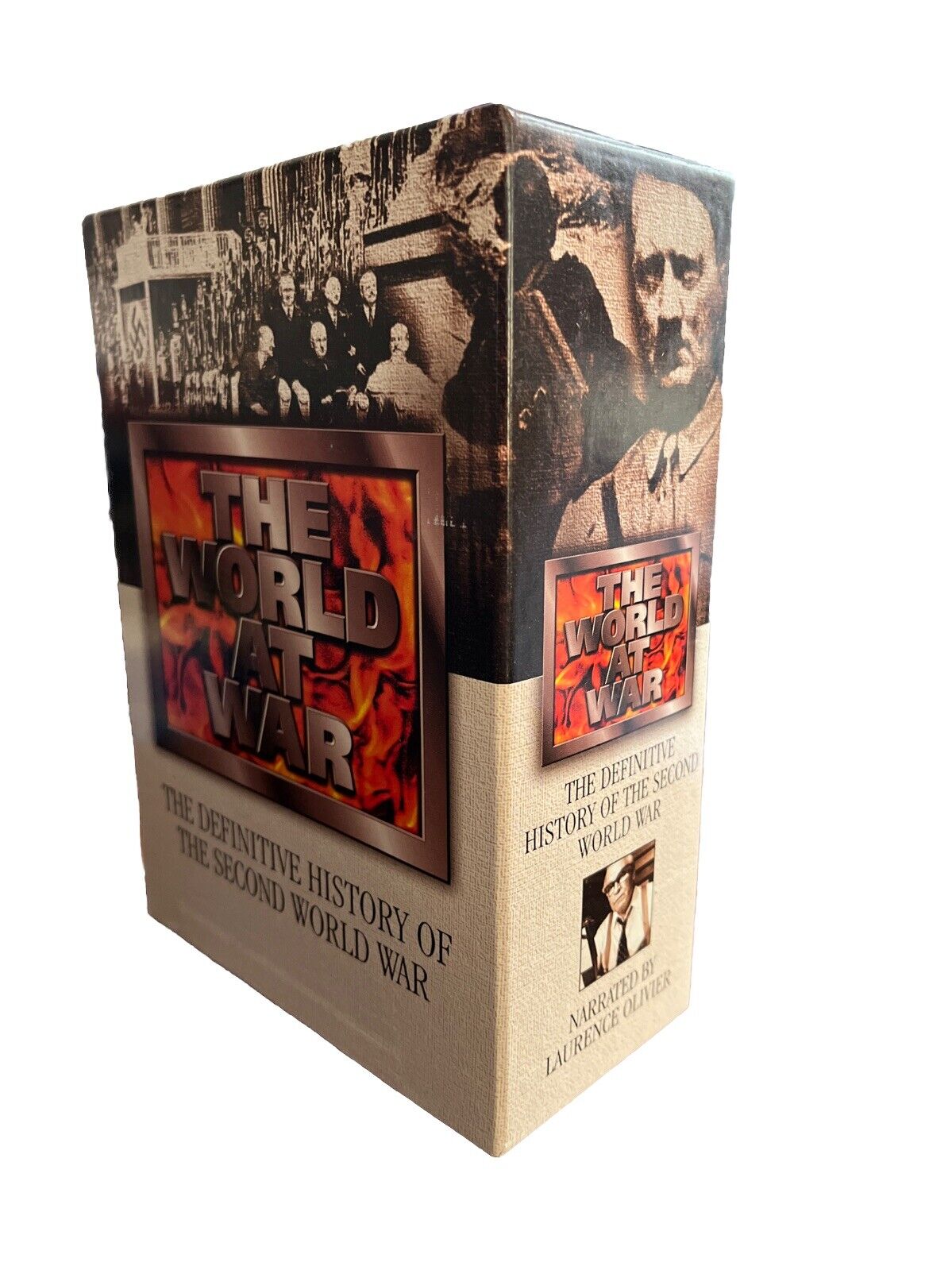 Classic Collectable History Documentary DVD World at War By Laurence Olivier