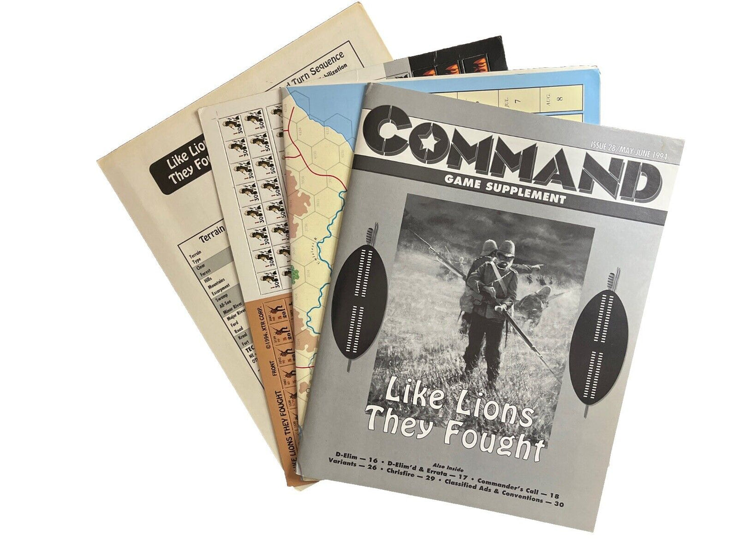XTR Collectable Command Military History Magazine #28 - Like Lions They Fought