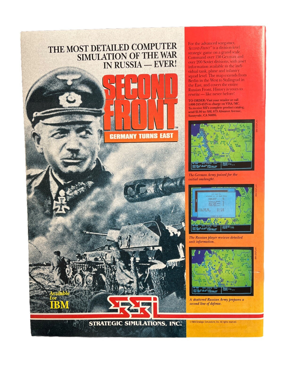 Strategy & Tactics Historical Combat Wargame Magazine #133 1990 Baton Rouge