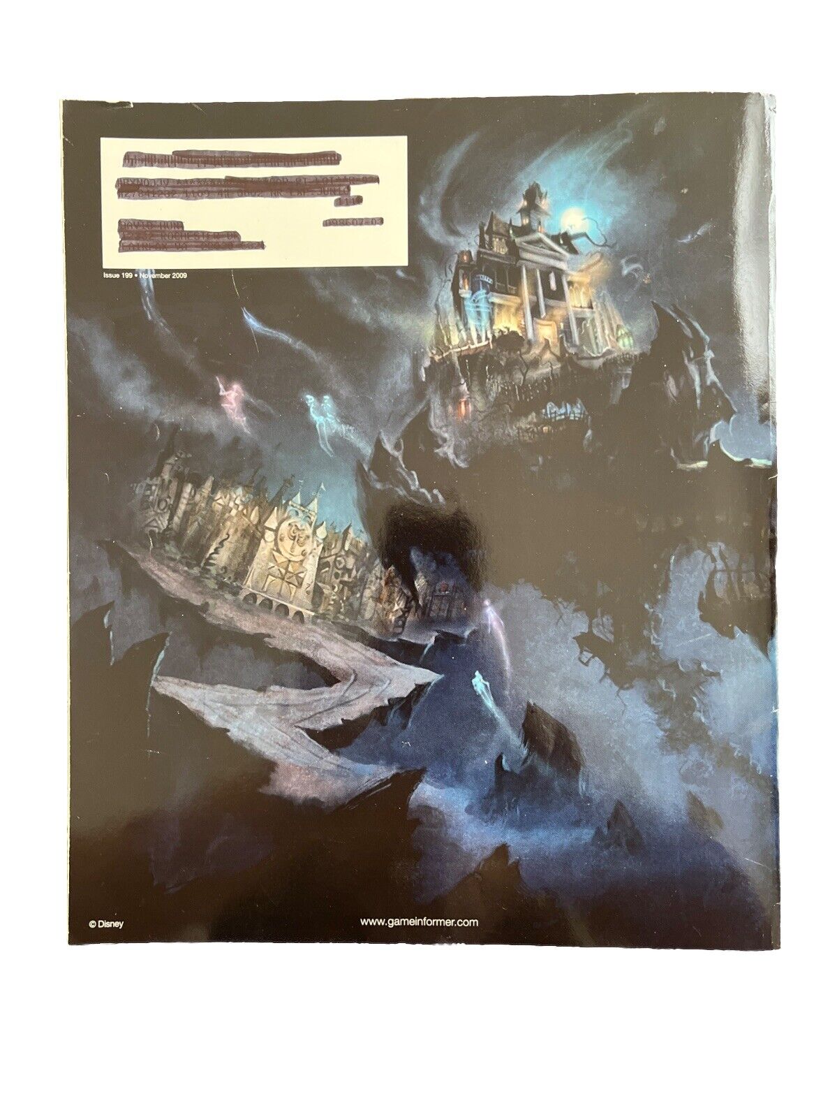 November 2009 Game Informer #199 Vintage Video Game magazine Disney Epic Mickey