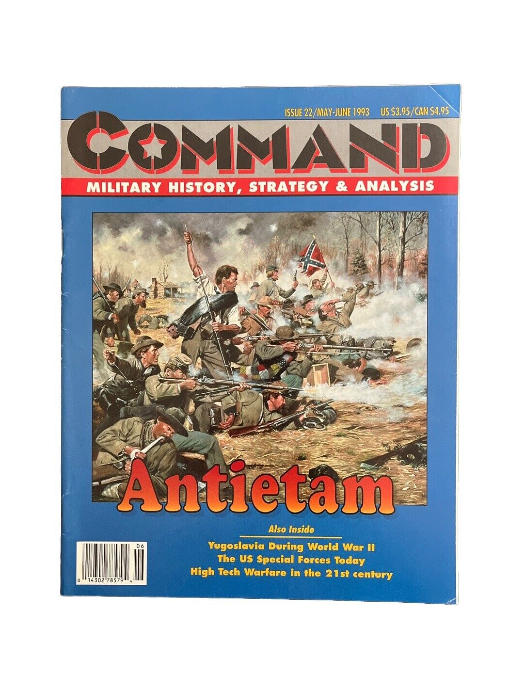 XTR Collectable Command Military History Magazine #22 1993 - Antietam