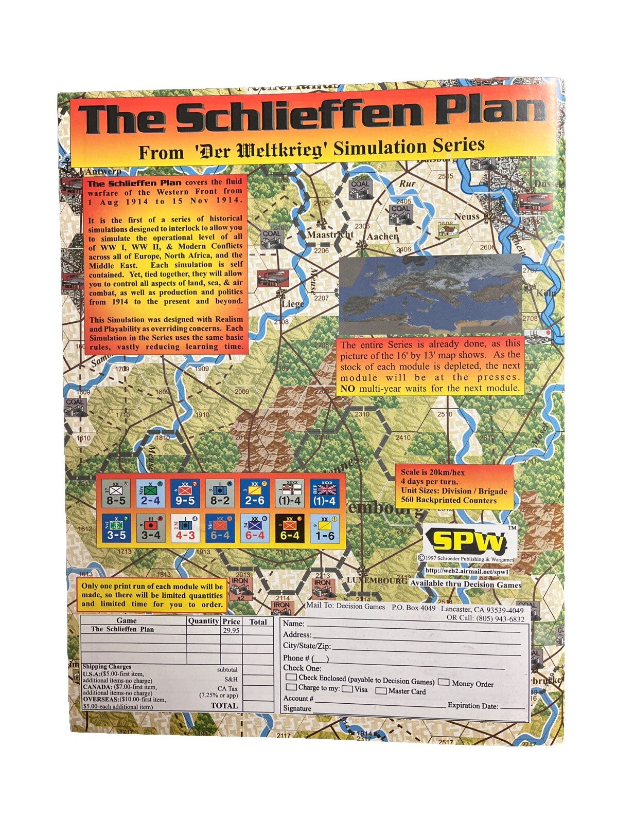 Strategy&Tactics Wargame Magazine #190 The Gauntlet The Battle Of Chongchon 1950