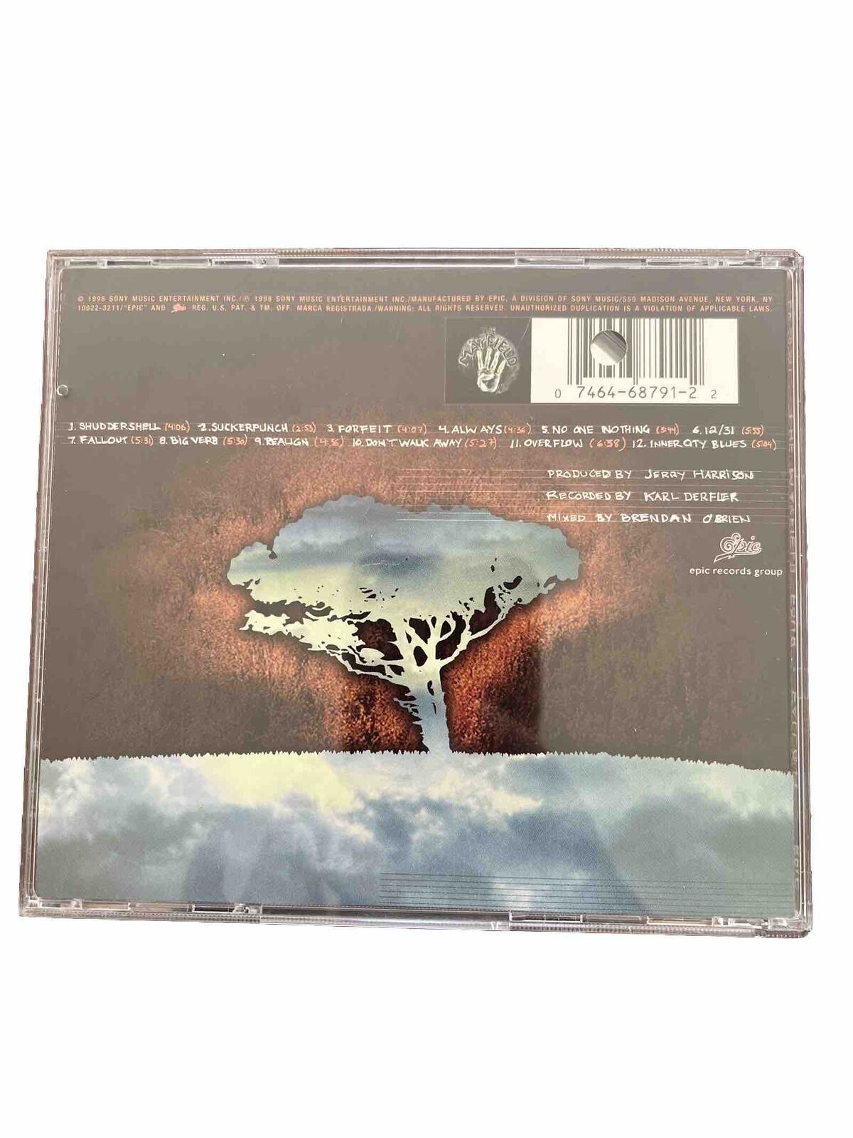 Fallout by The Mayfield Four (CD, May-1998, Epic)