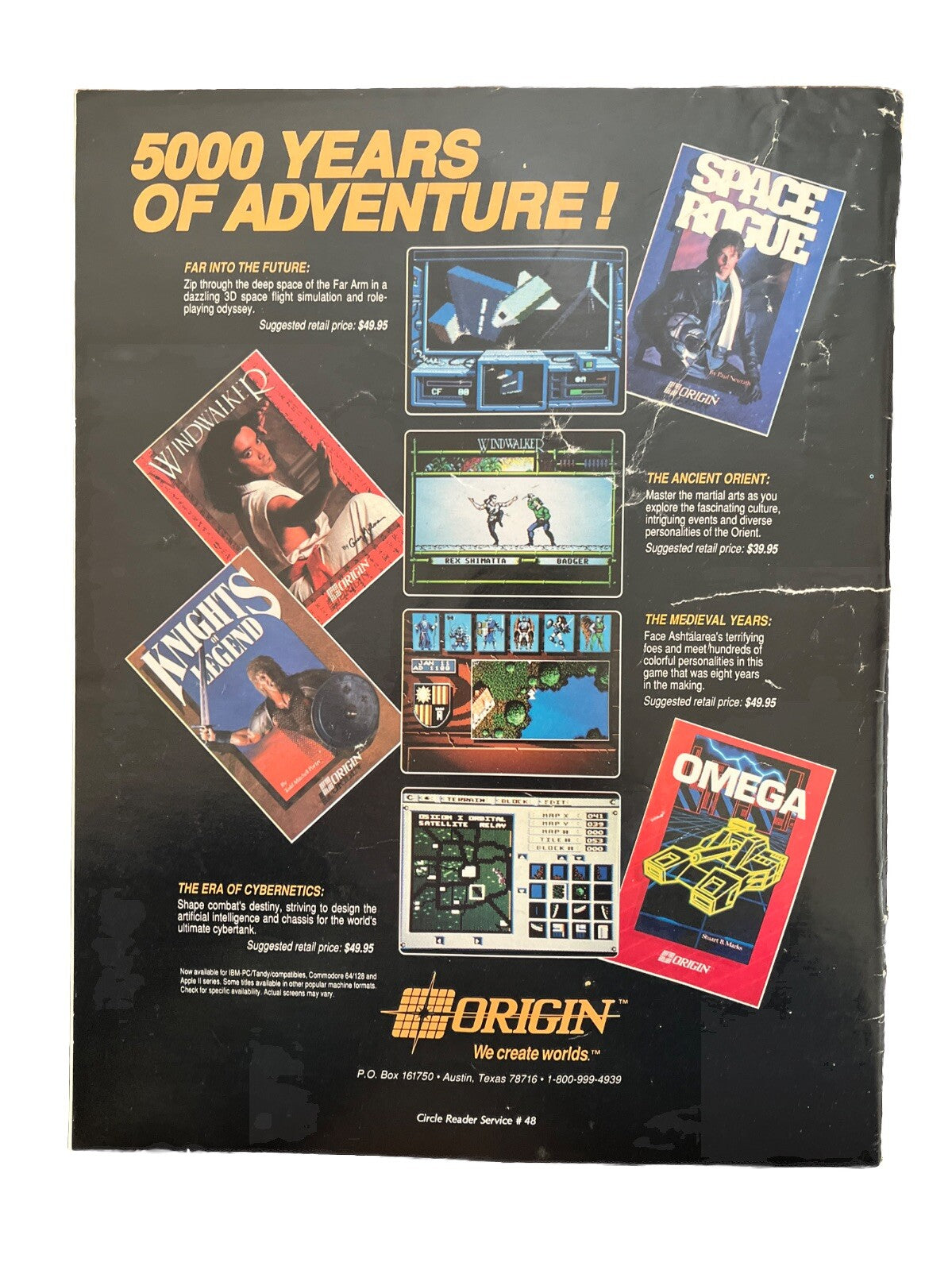 Computer Gaming World Strategy Magazine #73 1990 Accolade’s… Search For The King