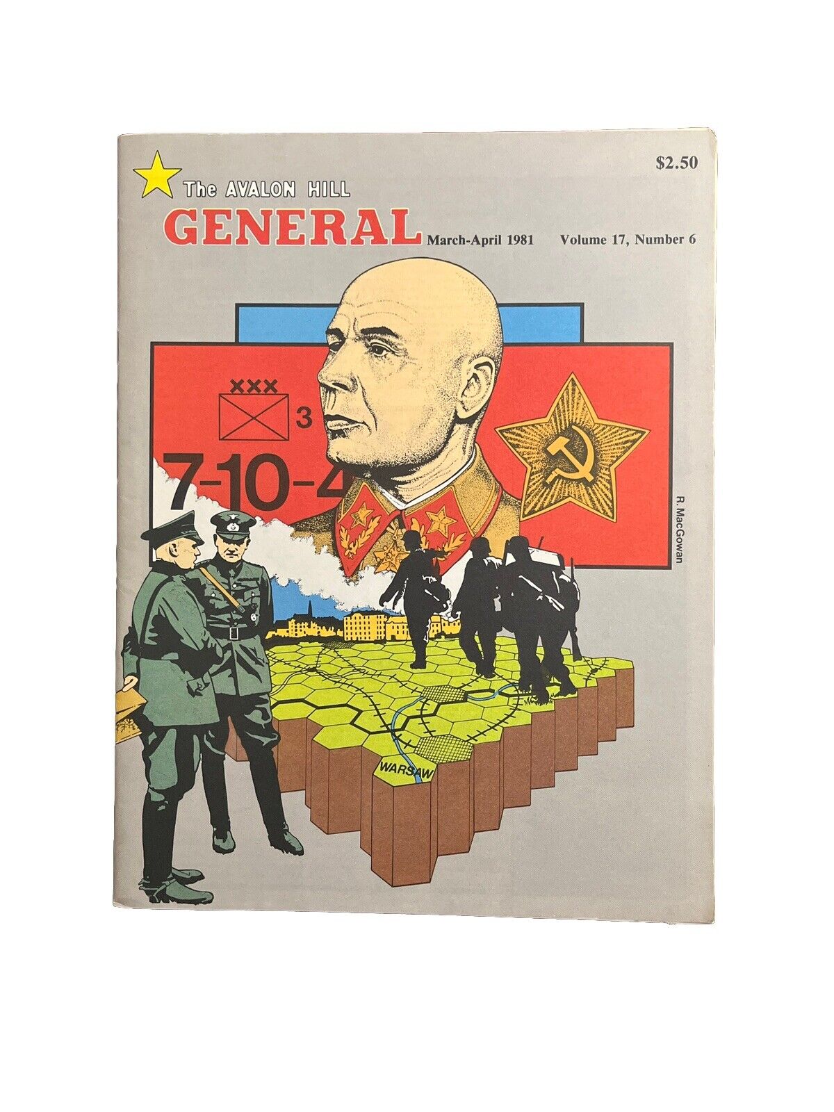 Avalon Hill General Vintage Board Game Magazine Vol.17 No. 6 Stalingrad