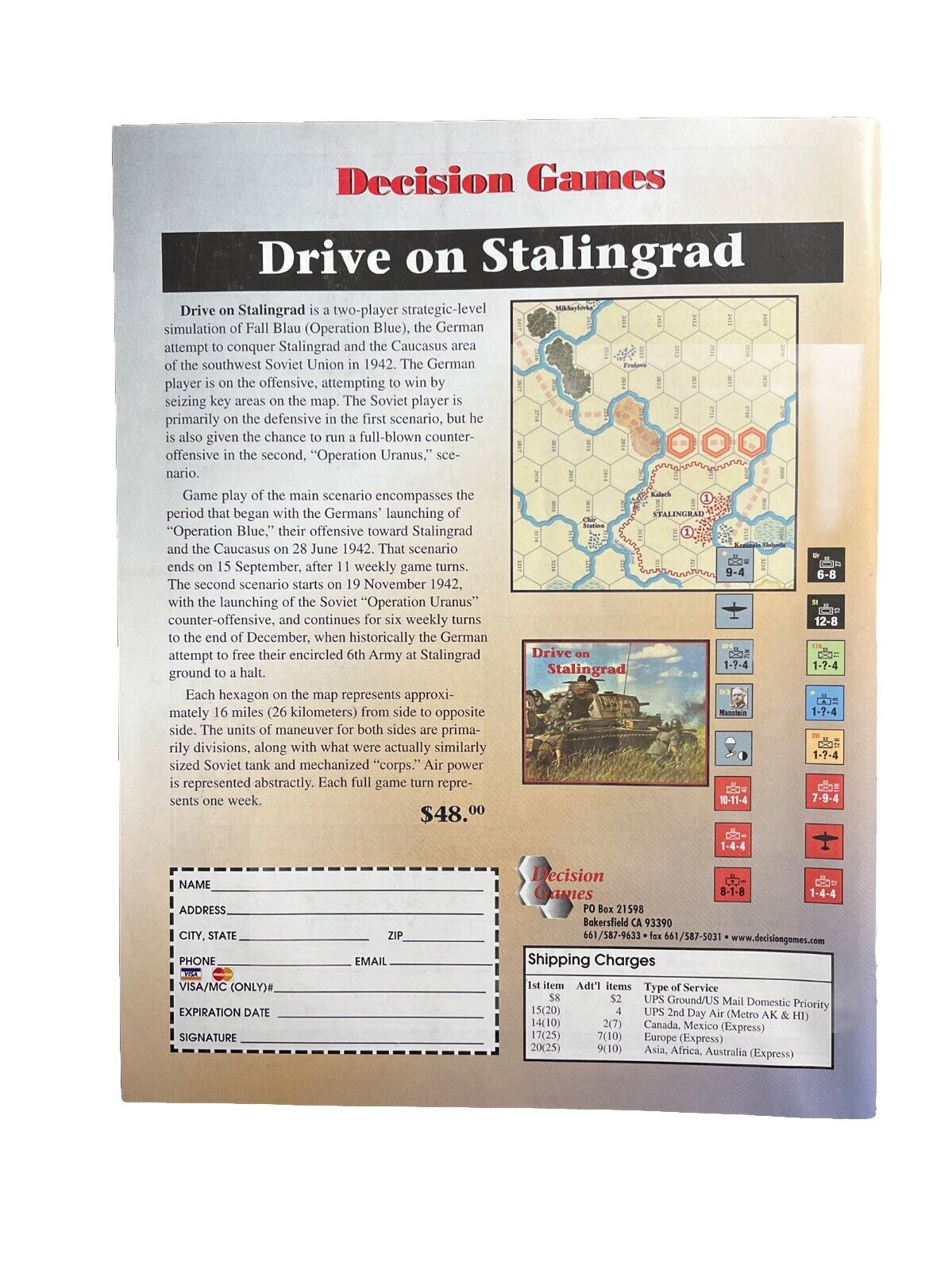 Strategy & Tactics Magazine #218 American Civil War Battle Of Chancellorsville