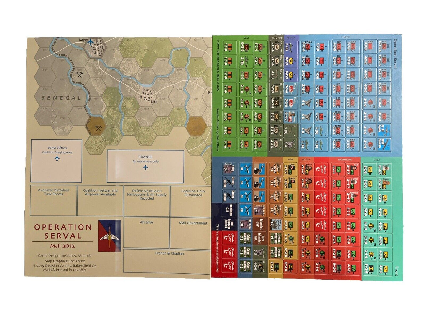 Vintage Collectable Modern War Game magazine #43 Sep-Oct 2019 - Operation Serval