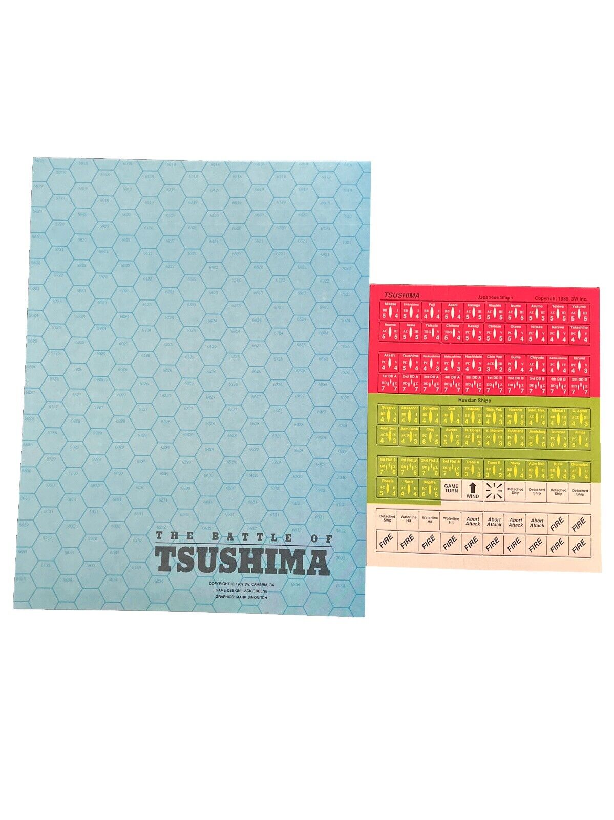 Strategy & Tactics Historical Wargame Magazine #130 The Battle Of Tsushima