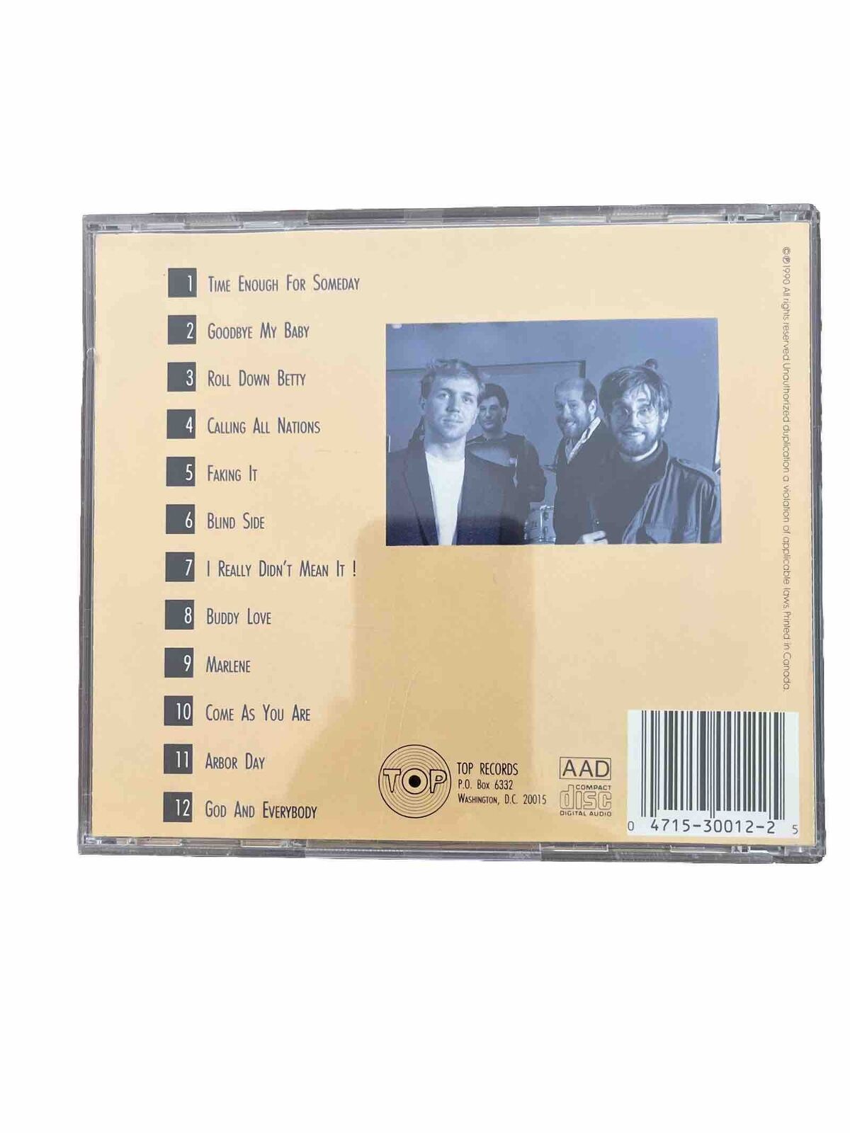 The Revellaires - Pop Of Ages (CD, 1990, Top Records)