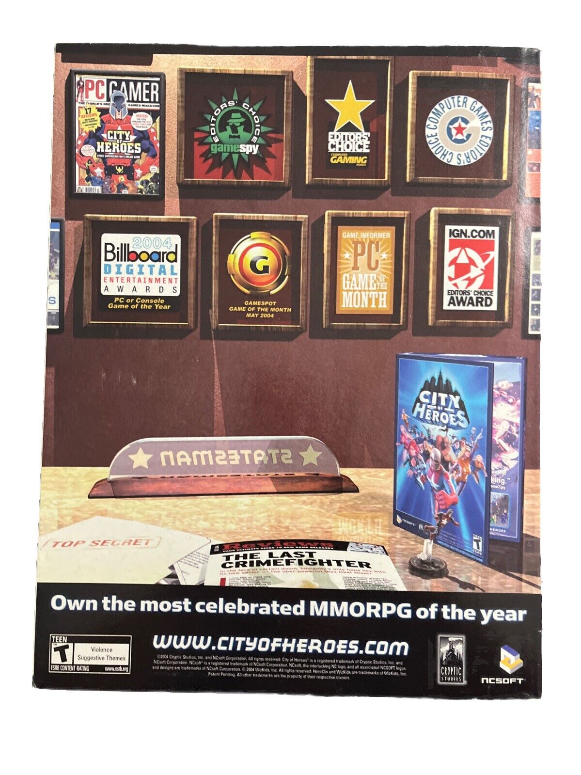 APRIL 2005 PC GAMER #135 Vintage Video Game Magazine - CALL OF DUTY II