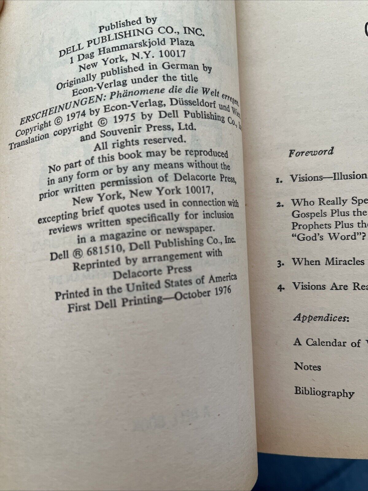 Miracles Of The Gods By Erich Von Daniken