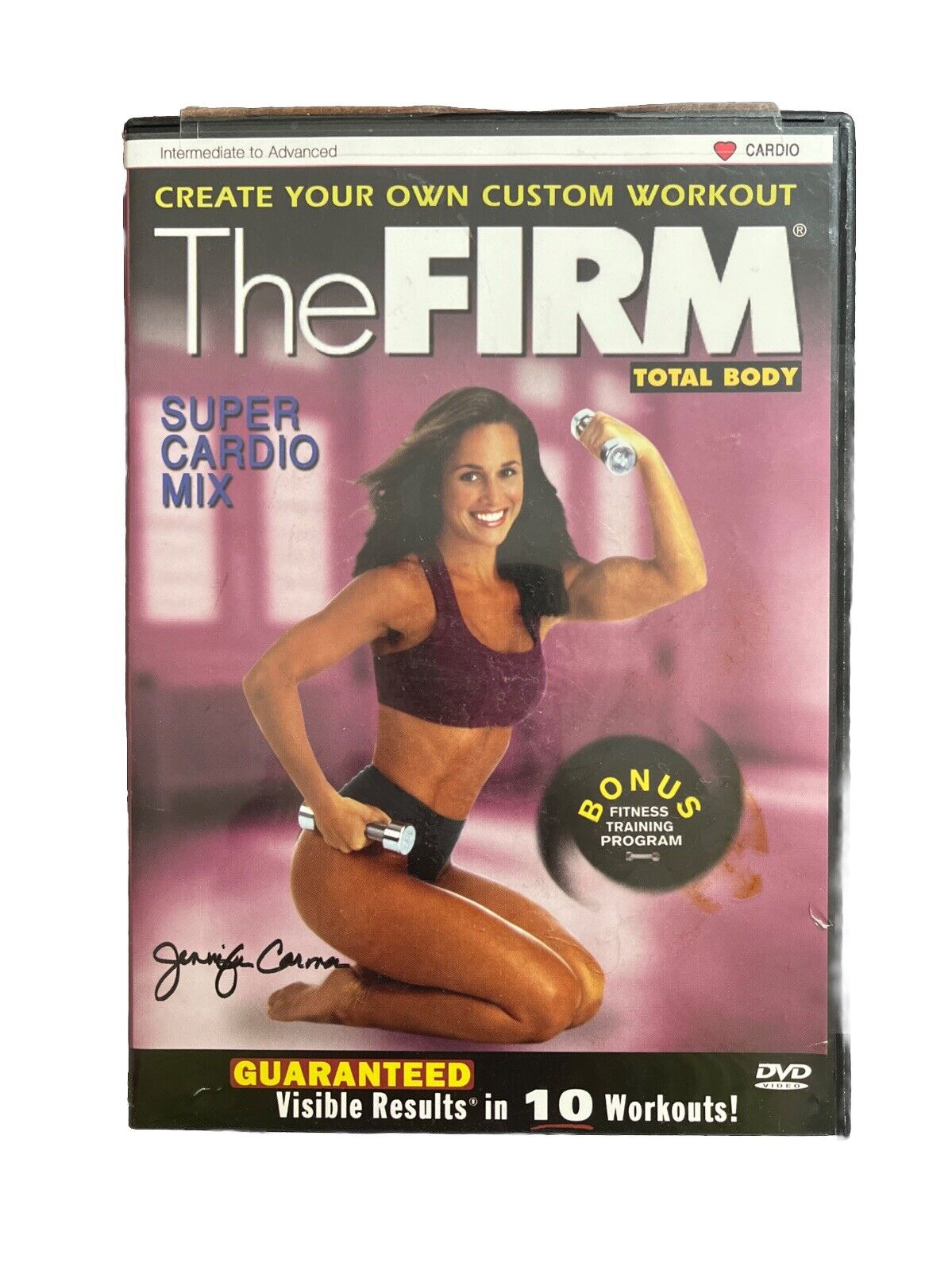 Workout Videos The Firm Total Body: Super Cardio Mix (DVD, 2002)