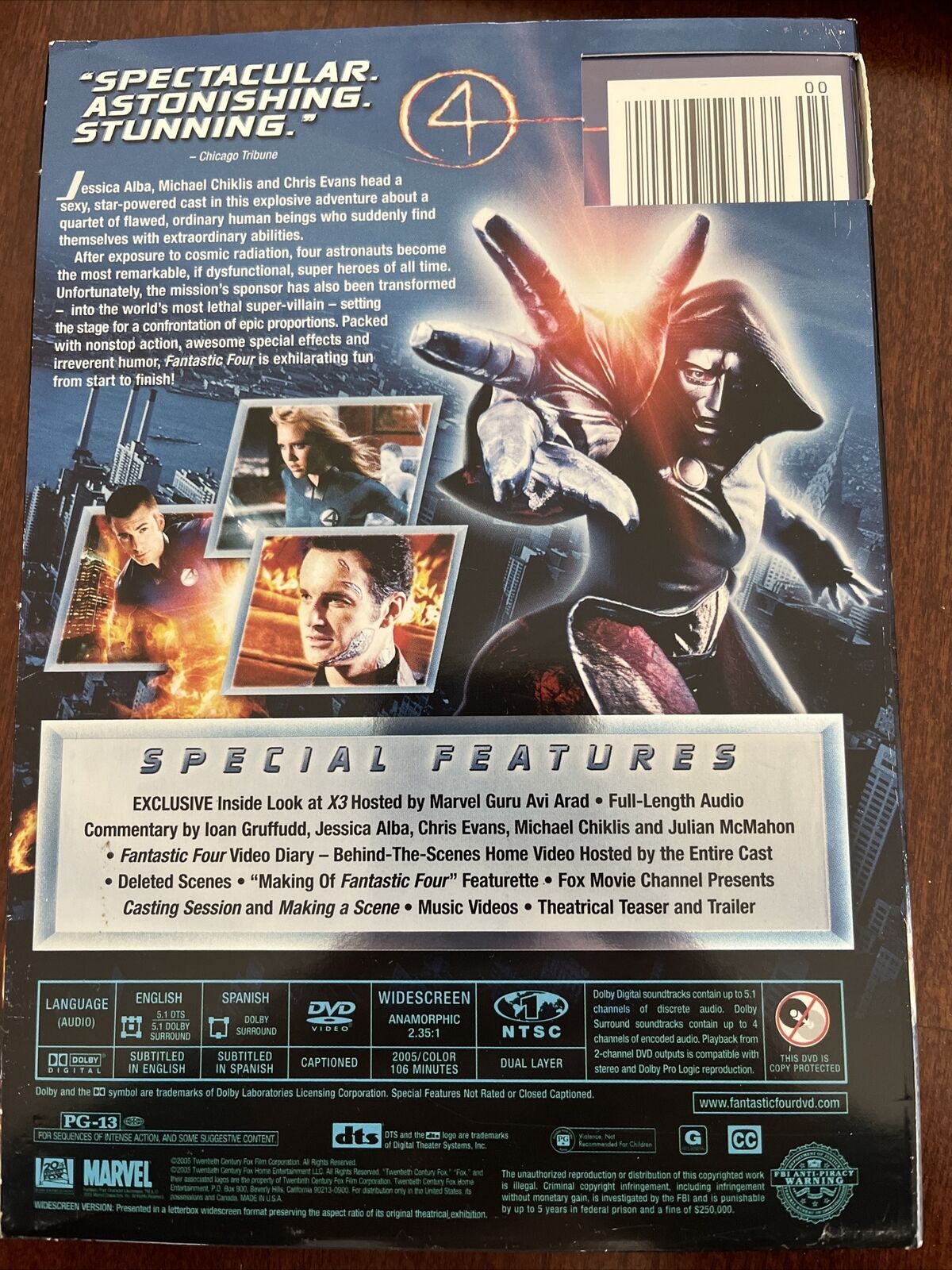 Fantastic Four (Widescreen Edition) - DVD