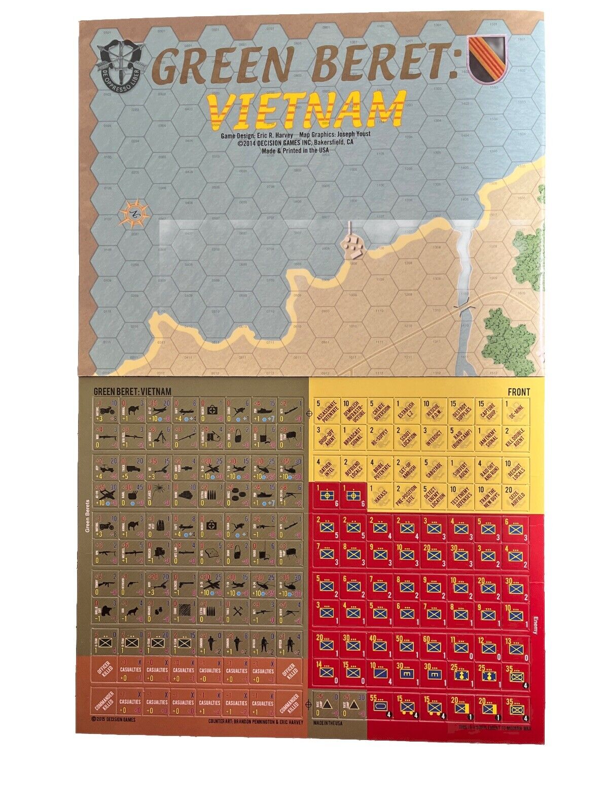 Vintage Modern War Magazine #18 2015 Green Berets: Vietnam From Decision Game