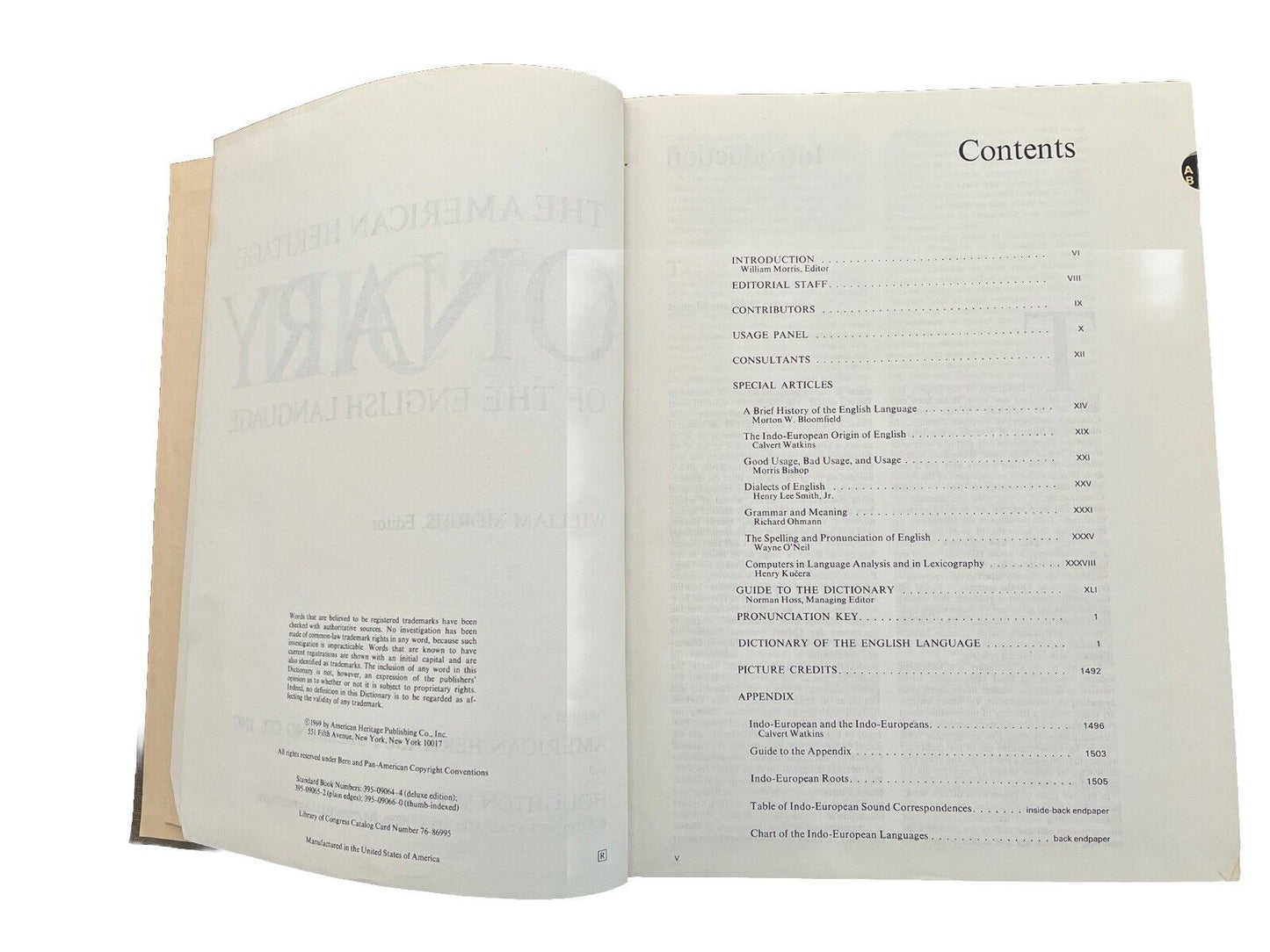 The American Heritage Dictionary of the English Language