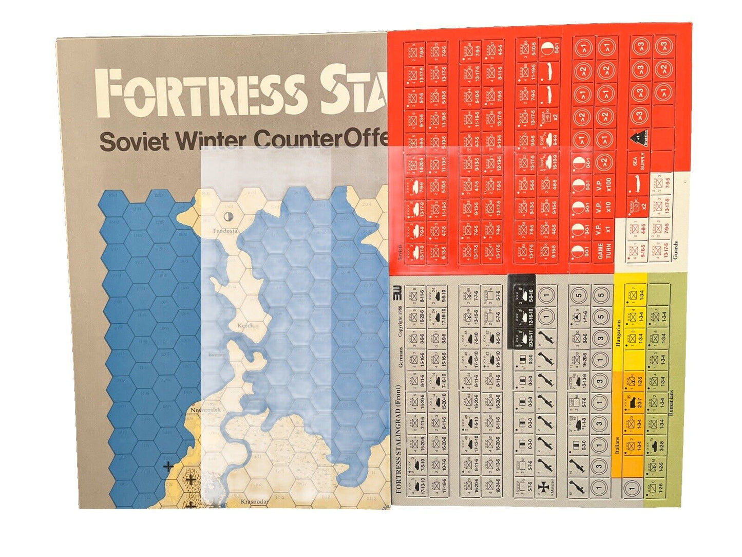 Strategy &Tactics Magazine #124 Fortress Stalingrad The Russian Winter Offensive