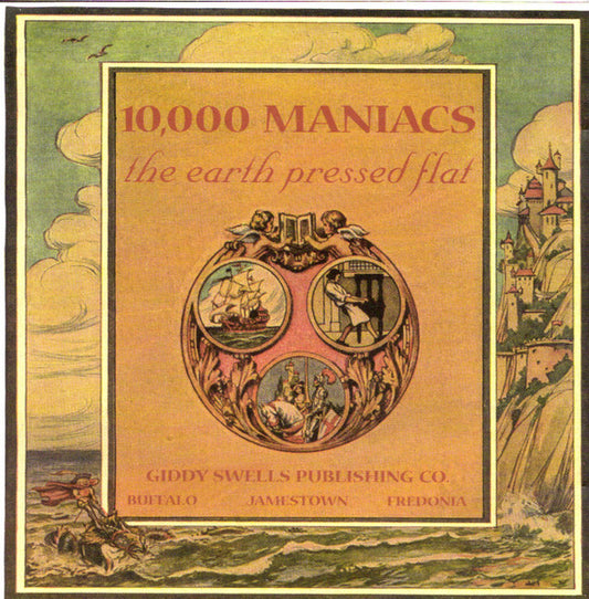 10,000 Maniacs ‎– The Earth Pressed Flat Alternative Rock CD Music Stores Online