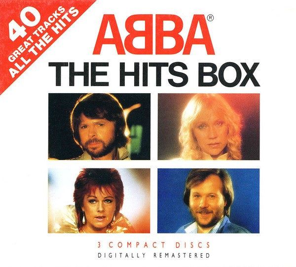 ABBA – The Hits Box Europop Disco Used Music CDs 3xCD 1992 UK