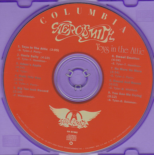 Aerosmith – Toys In The Attic Used CDs