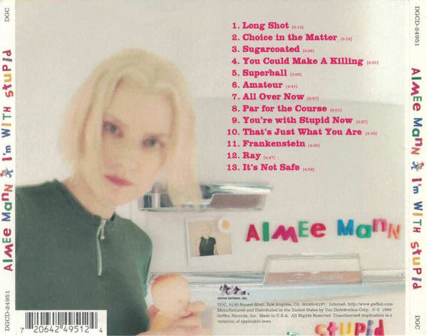 Aimee Mann – I'm With Stupid - 1995 used cds for sale