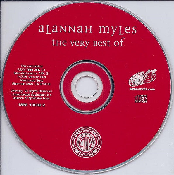 Alannah Myles – The Very Best Of Alannah Myles Blues Rock CDs Online 1999 US