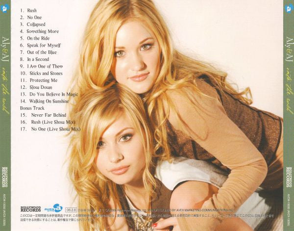 Aly & AJ – Into The Rush Pop Rock Vocal Order CD Online 2006 Japan