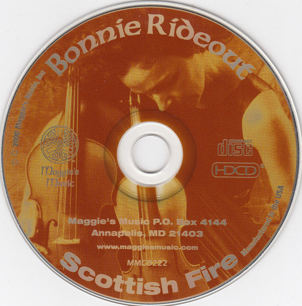 Bonnie Rideout – Scottish Fire Buy Used CDs Folk 2000 US