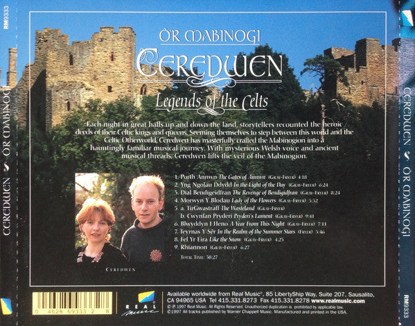 Ceredwen – Ô'r Mabinogi - Legends Of The Celts Discount CDs Online 1997 US