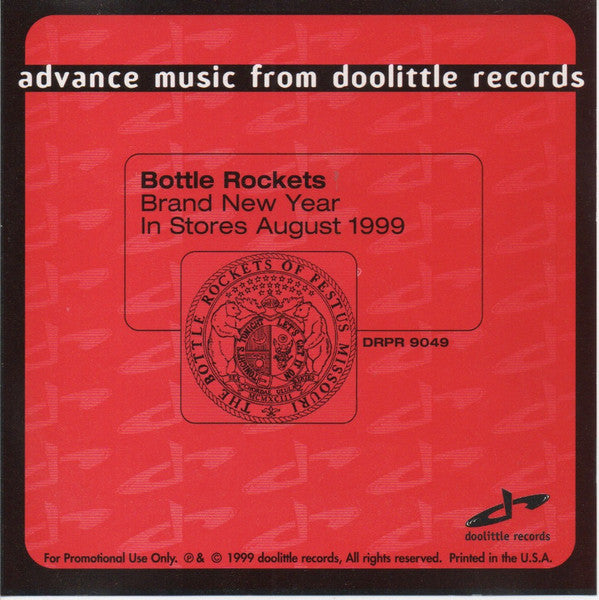 The Bottle Rockets – Brand New Year Rock Buy Used CD Online 1999 US Promo