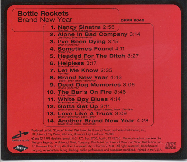 The Bottle Rockets – Brand New Year Rock Buy Used CD Online 1999 US Promo