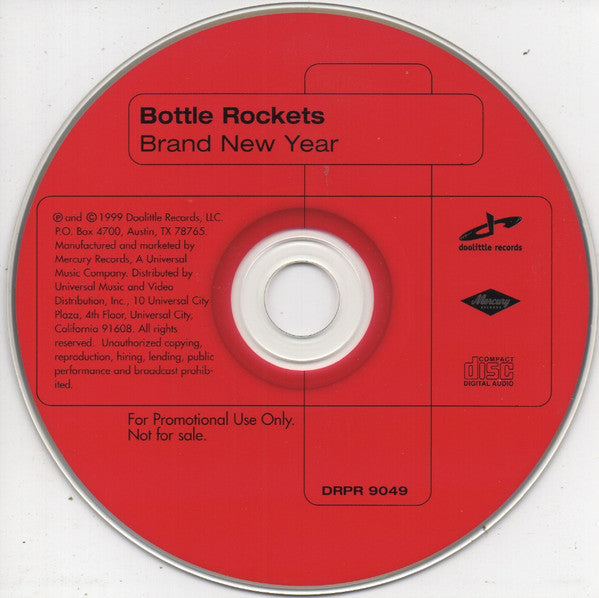 The Bottle Rockets – Brand New Year Rock Buy Used CD Online 1999 US Promo