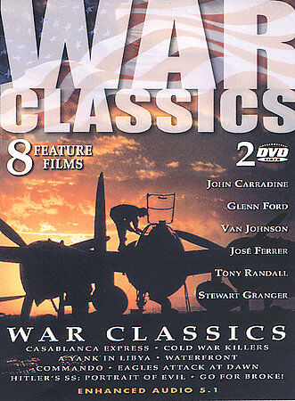 War Classics - Vol. 1: 8 Feature Films (DVD, 2003, 2-Disc Set)