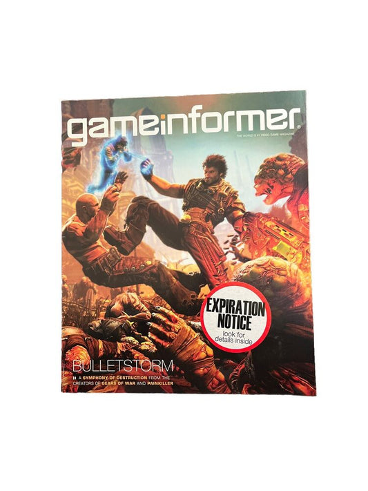 May 2010 Game Informer #205 Collectable Video Game Magazine Bulletstorm