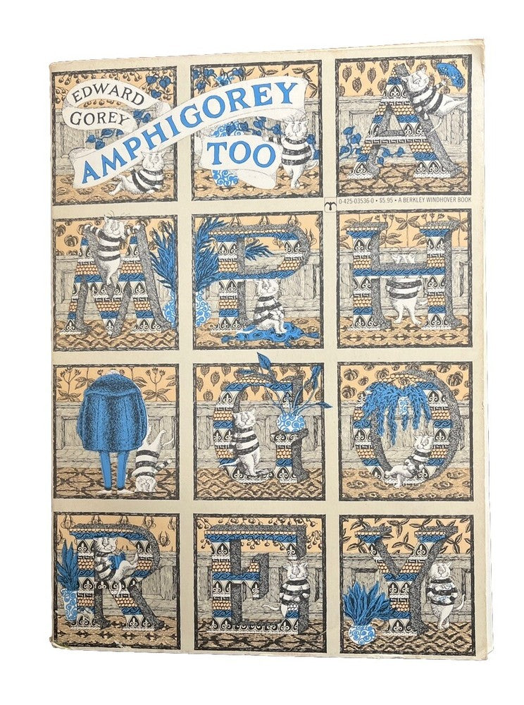 Collectable Vintage Dark Comic Book Amphigorey Too. Illustrated by Edward Gorey