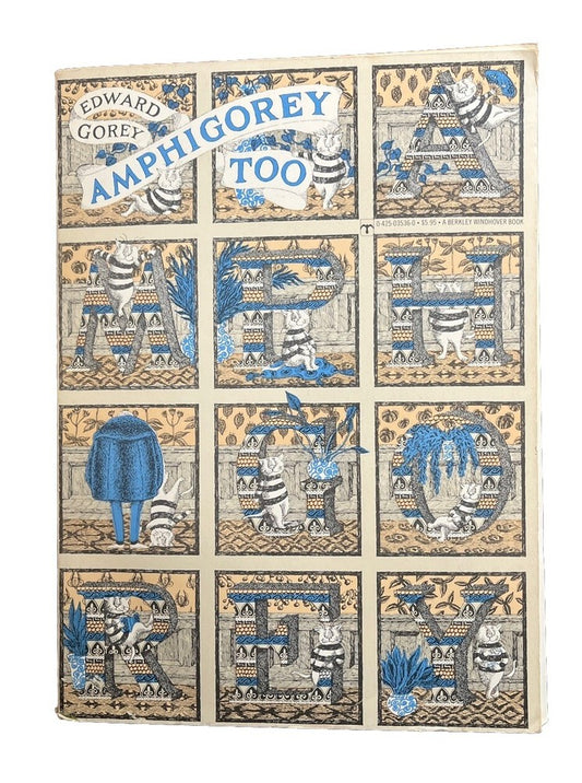 Collectable Vintage Dark Comic Book Amphigorey Too. Illustrated by Edward Gorey