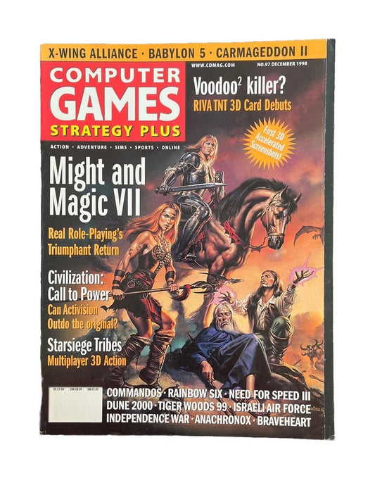 Might and Magic VII #97 December 1998 Computer Games Strategy Plus Magazine