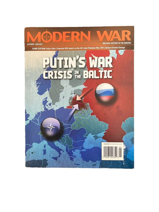 Modern War Magazine & Complete Historical Game Putin's War Crisis In The Baltic