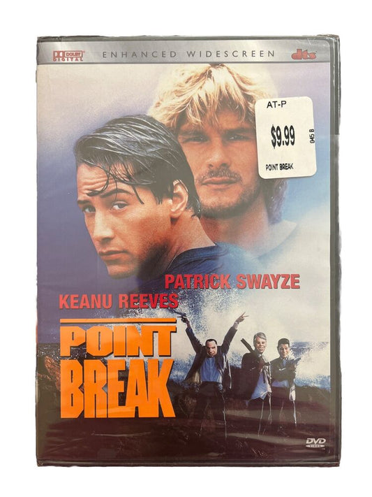 Vintage Movie Point Break (DVD, 2000, Enhanced Widescreen) Patrick Swayze