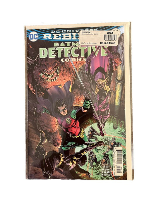 Collectable Vintage DC Universe Rebirth Batman Detective Comic Book #938