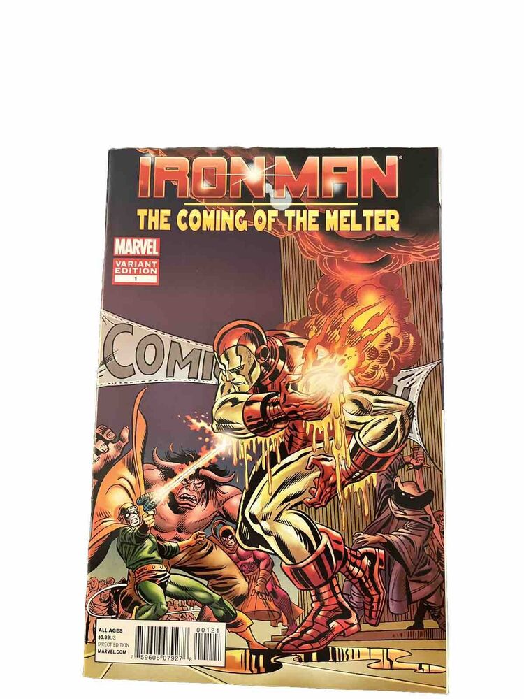 Iron Man Coming of the Melter #1 Gil Kane Variant Marvel 2013 VF/NM