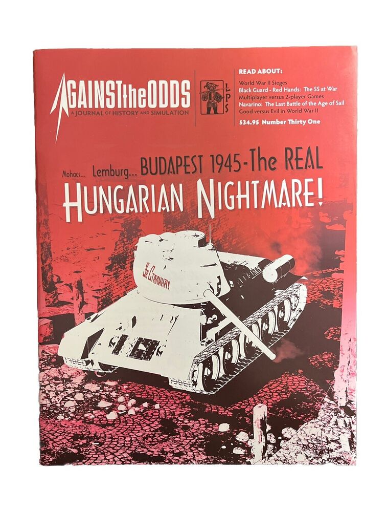 Against the Odds Wargame Magazine #31 With Tabletop Game - Hungarian Nightmare