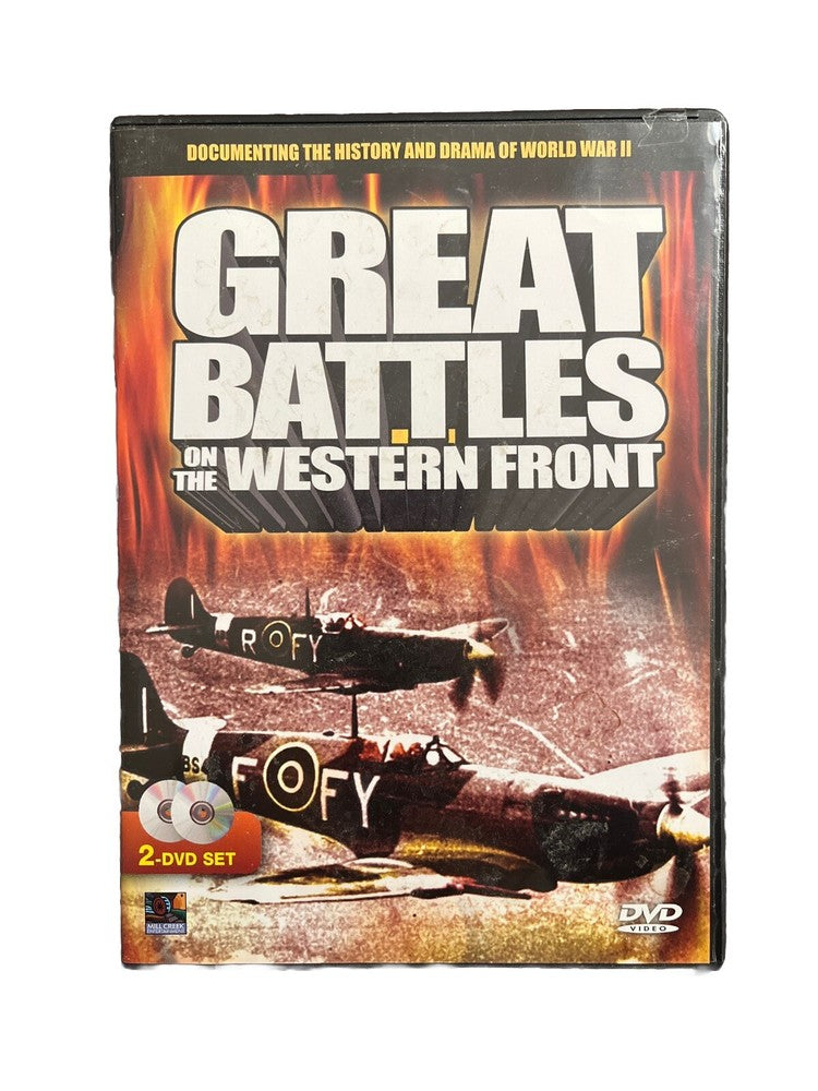 Classic WWII Movie Great Battles on the Western Front 2 DVD SET Frank Capra