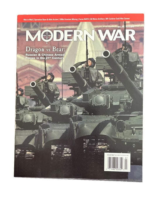 Decision Games Modern War Magazine #12 With Tabletop Game - Dragon vs. Bear