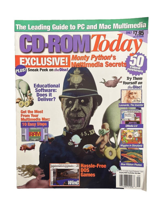 Classic CD-ROM Today Magazine Vol.2 No.4 Monty Python’s Multimedia Secrets