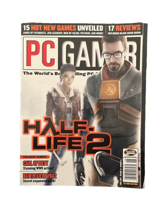 PC GAMER Computer Games Strategy Magazine #111 June 2003 Half-Life 2