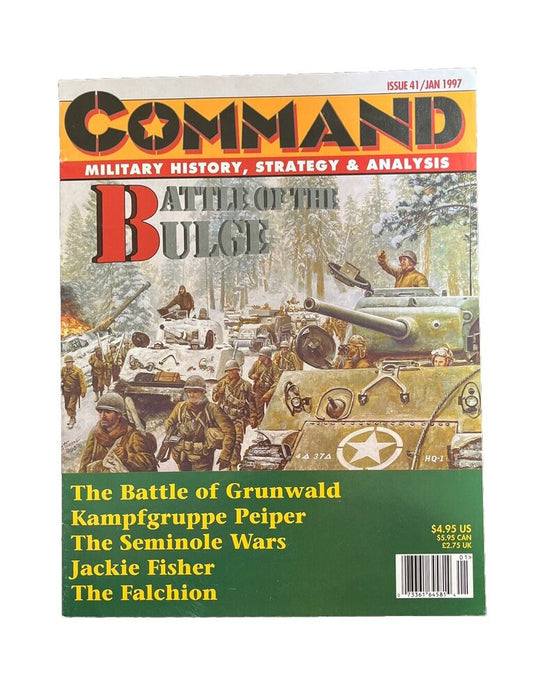 XTR Collectable Command Wargaming Magazine #41 Jan 1997 - Battle Of The Bulge