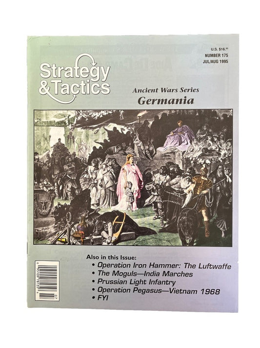 Vintage Strategy & Tactics Tabletop Wargame Magazine #175 Ancient Wars Germania